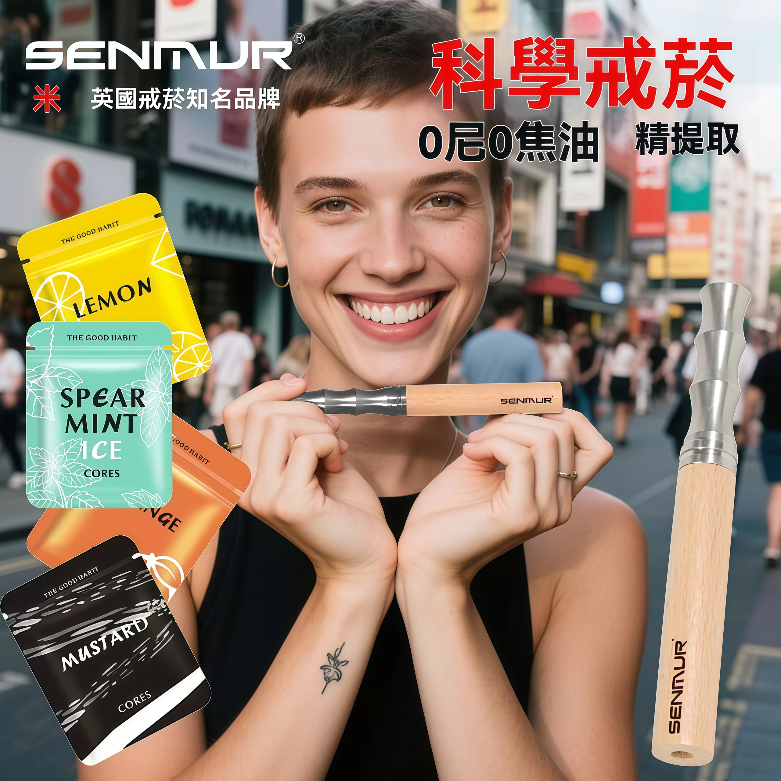 SENMUR果味吸棒